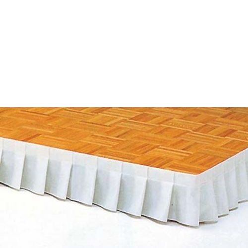 ステージ用スカート ホワイト NSC－2A 画鋲止 1m単位/業務用/新品/小物送料対象商品