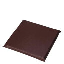 レザー 座布団カバー丈 無地 AAU0004 中 茶/業務用/新品/小物送料対象商品
