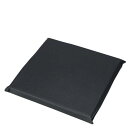 レザー 座布団カバー丈 無地 AAU0004 中 黒/業務用/新品/小物送料対象商品