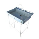 AP-601 ポリプロピレン簡易流し台 蛇口付/業務用/新品/小物送料対象商品