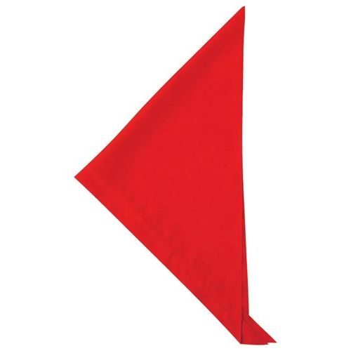 三角巾 JY4672－0 レッド フリー/業務用/新品/小物送料対象商品