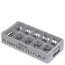 BK ハーフ グラスラック10仕切 HG−10−165/業務用/新品/小物送料対象商品