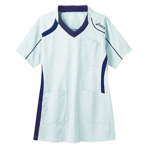 アシックス メディカルウェア CHM301－0709 ミント×ネイビー LL/業務用/新品/小物送料対象商品