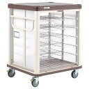 エレクター COO常温配膳車 シャッター式 リフトタイプ JCSL24RCB カフェブラウン/業務用/新品/送料無料