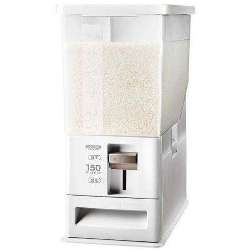 750397 計量米びつ 12kg型 ホワイト/業務用/新品/小物送料対象商品