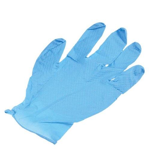 Daily Necessities - ニトリル手袋 ニトリルザウルス パウダーフリー ブルー(100枚入)L/業務用/新品/小物送料対象商品