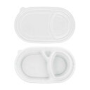 夢彩ごぜん TSR−カレー容器(50枚入)本体・蓋セット 白/業務用/新品/小物送料対象商品
