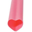 ハート型ストロー(200本入)ピンク φ6×210mm/業務用/新品/小物送料対象商品