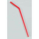カラーストロー(500本入)赤 フレックス(曲り)/業務用/新品/小物送料対象商品