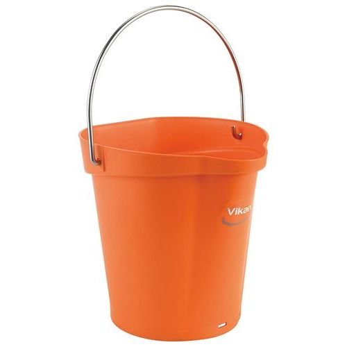 ヴァイカン ハイジーンバケット 12L 蓋 56877 オレンジ/業務用/新品/小物送料対象商品