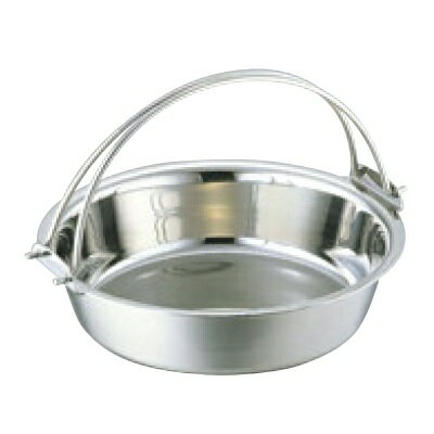 鍋 SW NBステンレス 電磁 ツル付 チリ鍋 33cm SW/業務用/新品/送料無料