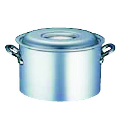 【TKG】エコクリーン アルミマイスター半寸胴(本体内面ゼロクリア2コート加工) 45cm/9-0032-0210/業務用/新品/送料無料