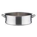 【TKG】シットラムイノックス18-10平鍋 三重底(蓋無) 30R 30cm/9-0024-1101/業務用/新品/送料無料