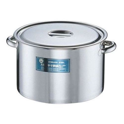 【TKG】SA 18-8 半寸胴鍋(目盛付) 45cm /7-0025-0508/業務用/送料無料
