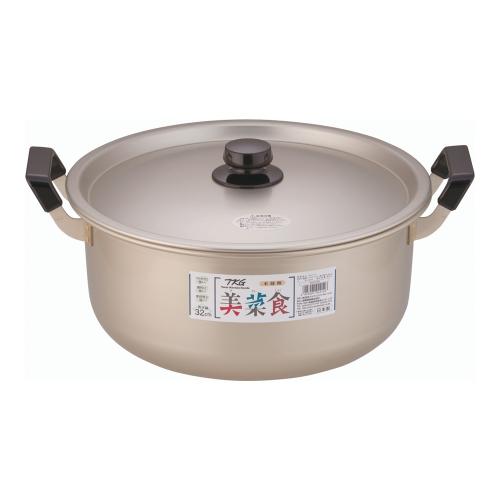 Ih Incompatible - TKG 本しゅう酸 美菜食 両手鍋 32cm/業務用/新品/小物送料対象商品