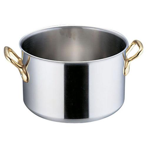 エコクリーン スーパーデンジ 半寸胴鍋 (蓋無)24cm《新型ンドル》/業務用/新品/送料無料