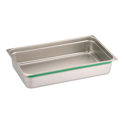 DO-EN18-8カラーラインGNパン 1/1 100mm グリーン/業務用/新品/小物送料対象商品