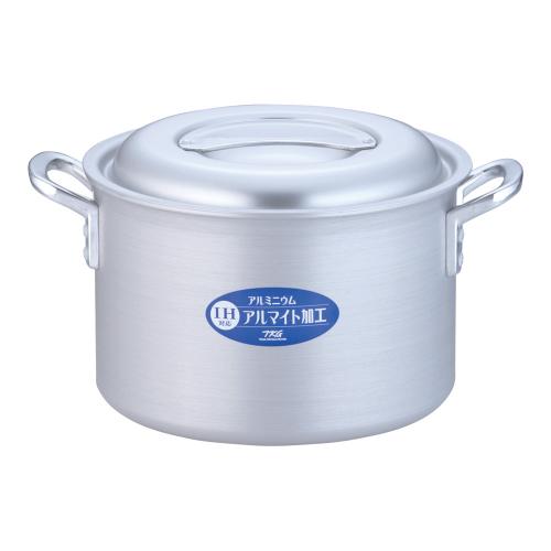 TKG IHアルミ 半寸胴鍋(目盛付) 27cm/業務用/新品/送料無料