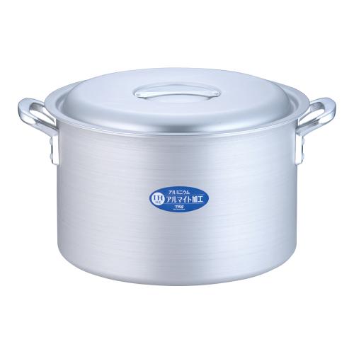 TKG IHアルミ 半寸胴鍋(目盛付) 42cm/業務用/新品/送料無料