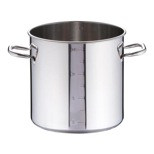 SAパワー・デンジ寸胴鍋 目盛付(蓋無) 27cm/業務用/新品/送料無料