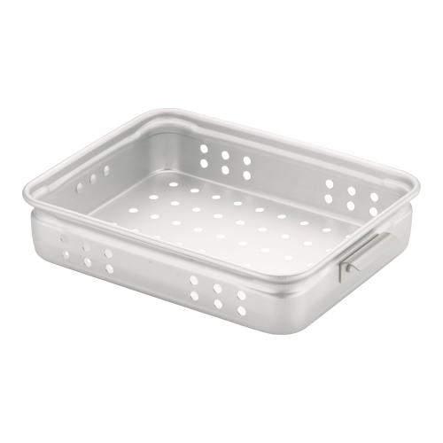 アルミ穴明手付番重(板取手) 小 80/業務用/新品/小物送料対象商品