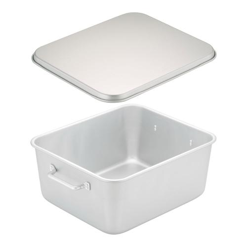 ■商品説明■商品名：アルマイト 重なるパン箱(蓋付) TA-30(25~35人対応)メーカー品番：9-0148-1001お届け数：1JANコード：4905001372735メーカー品番：TA-30その他仕様：●(蓋)間口×奥行×高さ(mm):450×390×20特記事項：●丸棒固定ハンドルです。●重ねたフタが取れやすく、乾燥しやすい流水溝付き。サイズ：●本体間口×奥行×高さ(mm):474×368×185【配送料について】この商品は、全国配送料金無料にてお届け致します。※北海道・沖縄・離島や一部地域では追加配送料が発生致します。【ご注意】画面上の色はブラウザやご使用のパソコンの設定により実物と異なる場合があります。