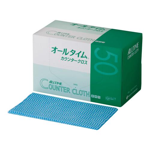 オールタイムカウンタークロスFT-153 レギュラー大判 ブルー/業務用/新品/小物送料対象商品