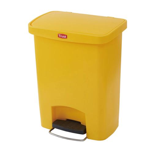 トラスト ステップオンコンテナ ワイド 袋止め付き 1305 イエロー/業務用/新品小物送料対象商品