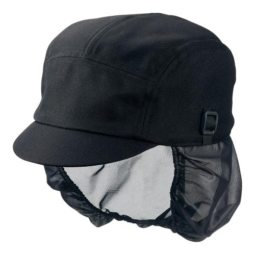 キャップたれ付 男女兼用 9-1370 ブラック/業務用/新品/小物送料対象商品