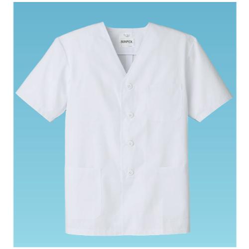 男性用調理衣 半袖 FA-322 LL/業務用/新品/小物送料対象商品