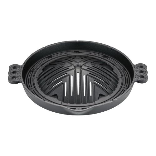 (S) 鉄ジンギス鍋 穴明 26cm/業務用/新品/小物送料対象商品