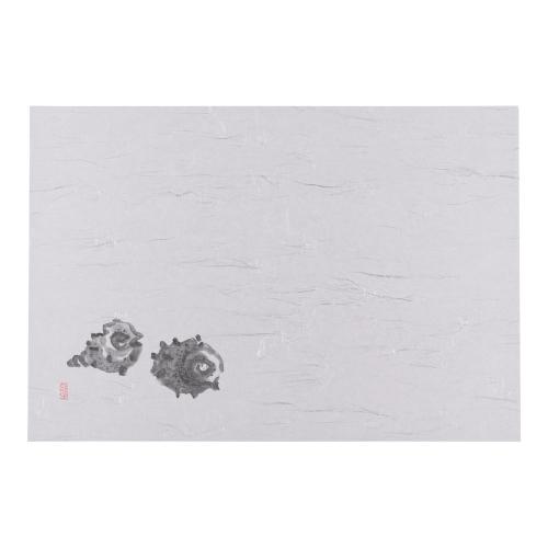 尺3 テーブルマット(100枚入) さざえ No.101/業務用/新品/小物送料対象商品