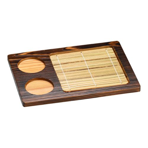 焼杉 薬味付ざる /業務用/新品/小物送料対象商品