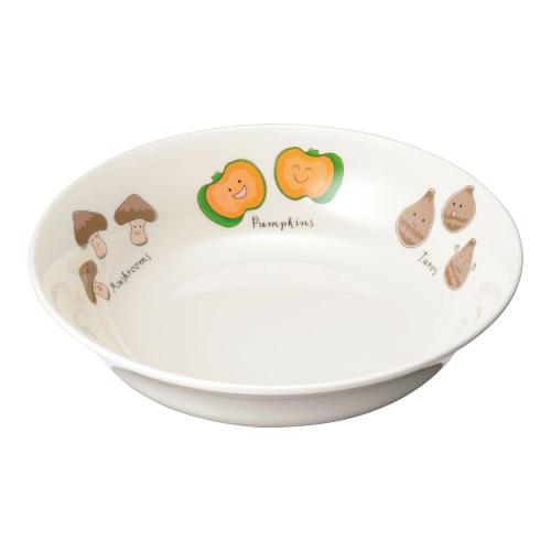 メラミンお子様食器「ベジタ村」 37-VV 16.5cm深皿/業務用/新品/小物送料対象商品