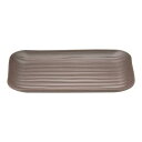 マイン メラミンウェア 茶 角皿 大 M11-572/業務用/新品/小物送料対象商品(3)