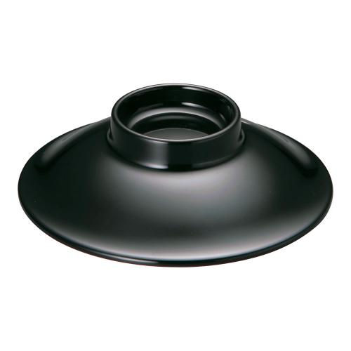 ニューメラミン汁椀 (外黒内朱) M-816 蓋/業務用/新品/小物送料対象商品