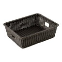 樹脂脱衣かご手付 大 ダークブラウン/業務用/新品/小物送料対象商品(3)