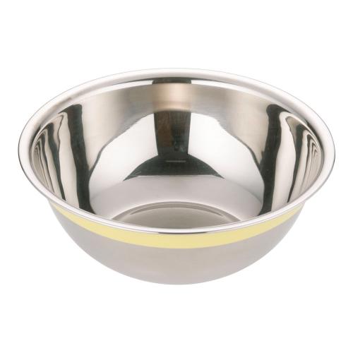 TKG 18-8 カラーラインボール 21cm イエロー/業務用/新品/小物送料対象商品