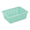 トンボ アシスト 抗菌角ざる(PP) 深3型 グリーン/業務用/新品/小物送料対象商品