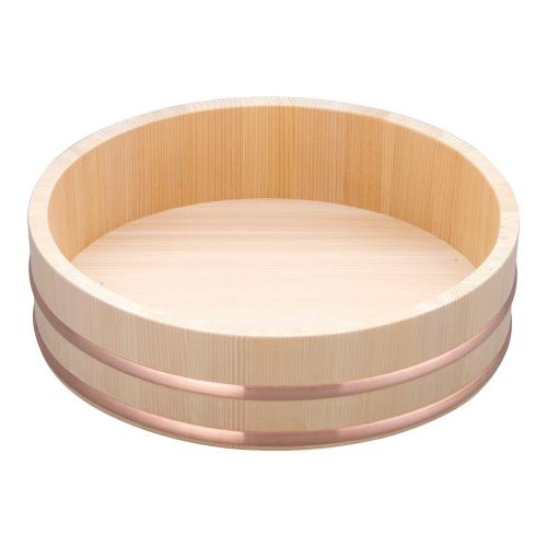 木製銅箍 飯台(サワラ材) 33cm/業務用