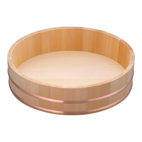 木製銅箍 飯台(サワラ材) 42cm/業務用