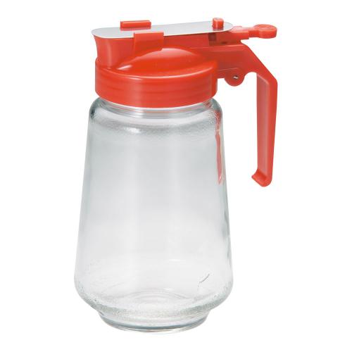 ガラス製 焼肉タレ入 350cc 赤/業務用/新品/小物送料対象商品