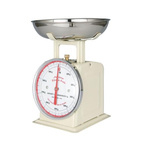 アメリカンキッチンスケール100-061 1kg アイボリー/業務用/新品/小物送料対象商品