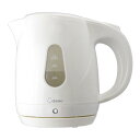 ドリテック 電気ケトル プロム 1L PO-160 ホワイト/業務用/新品/小物送料対象商品