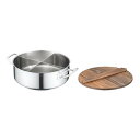 21-0 TKGプロ 電磁用丸型おでん鍋 (木蓋付) 大/業務用/新品/送料無料