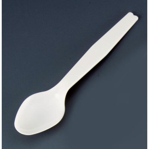 使い捨てスプーン 白袋入(500本入) 140IV/業務用/新品/小物送料対象商品