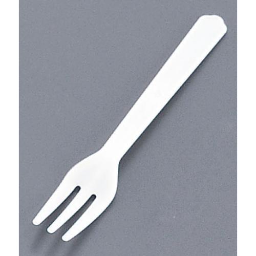 使い捨てフォーク #110(500本入) 白 袋入/業務用/新品/小物送料対象商品