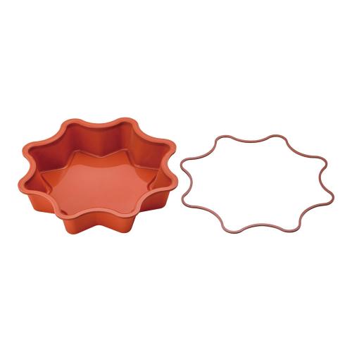 ■商品説明■商品名：マルテラート ユニフレックスモルド SFT202 ビッグスターメーカー品番：9-1099-0401お届け数：1JANコード：8029859017078メーカー品番：SFT202特記事項：●マルテラート ユニフレックスノンスティックモルド●焼き型はもちろん冷凍用にも使える、こびりつかないシリコン型!●有害物質をふくまず、伝導性が高く、柔らかい食品用の 純シリコン製です。●オーブン、電子レンジに使用できます。また、冷凍も可 能で型から簡単に取り出しできます。●型崩れを防ぐ樹脂枠付。●本体 耐熱温度:230度 耐冷温度:-60度●樹脂枠 耐熱温度:280度 耐冷温度:-60度※イタリア製サイズ：●直径×高さ(mm):φ260×50【配送料について】配送料金は、「小物送料」と記載のある商品総額が15,000円未満の場合、別途送料として1,000円（税別）頂戴いたします。北海道1,500円（税別）、沖縄2,000円（税別）頂戴いたします。東京都島しょ部、離島については、ご注文後に改めて送料をお見積り致します。予めご了承下さい。ご注文前にあらかじめ配送料金を確認されたい場合は、ご購入希望点数、配送先ご住所をご明記頂き、上部「［？］お問い合わせ」フォームよりご連絡下さいますようお願い致します。【ご注意】画面上の色はブラウザやご使用のパソコンの設定により実物と異なる場合があります。