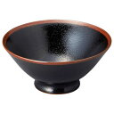 丼 ゆず天目 のり茶 465-57-556/8個入/業務用/新品/小物送料対象商品