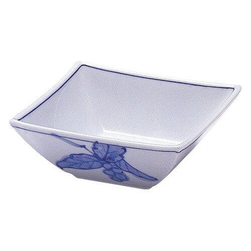 Small Bowls - 小鉢 古染万両 京型角4.0小鉢 幅112mm×奥行112mm×高さ43mm/業務用/新品/小物送料対象商品